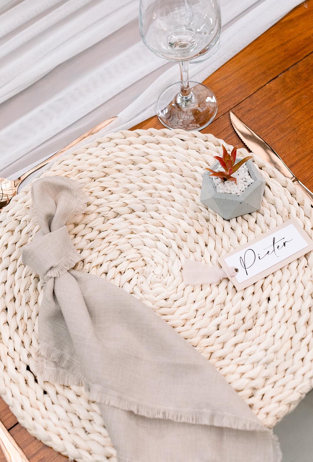 Basic Ribbon Place Cards