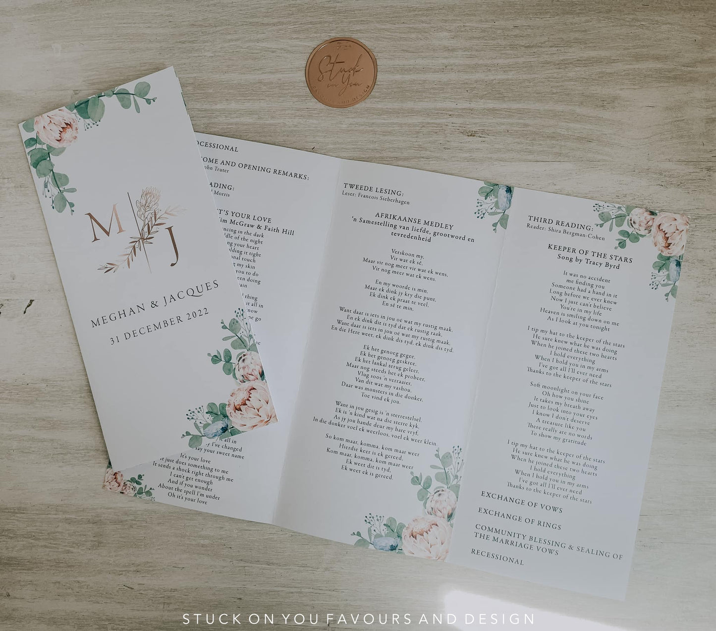 Pamphlet Program Without Metallics