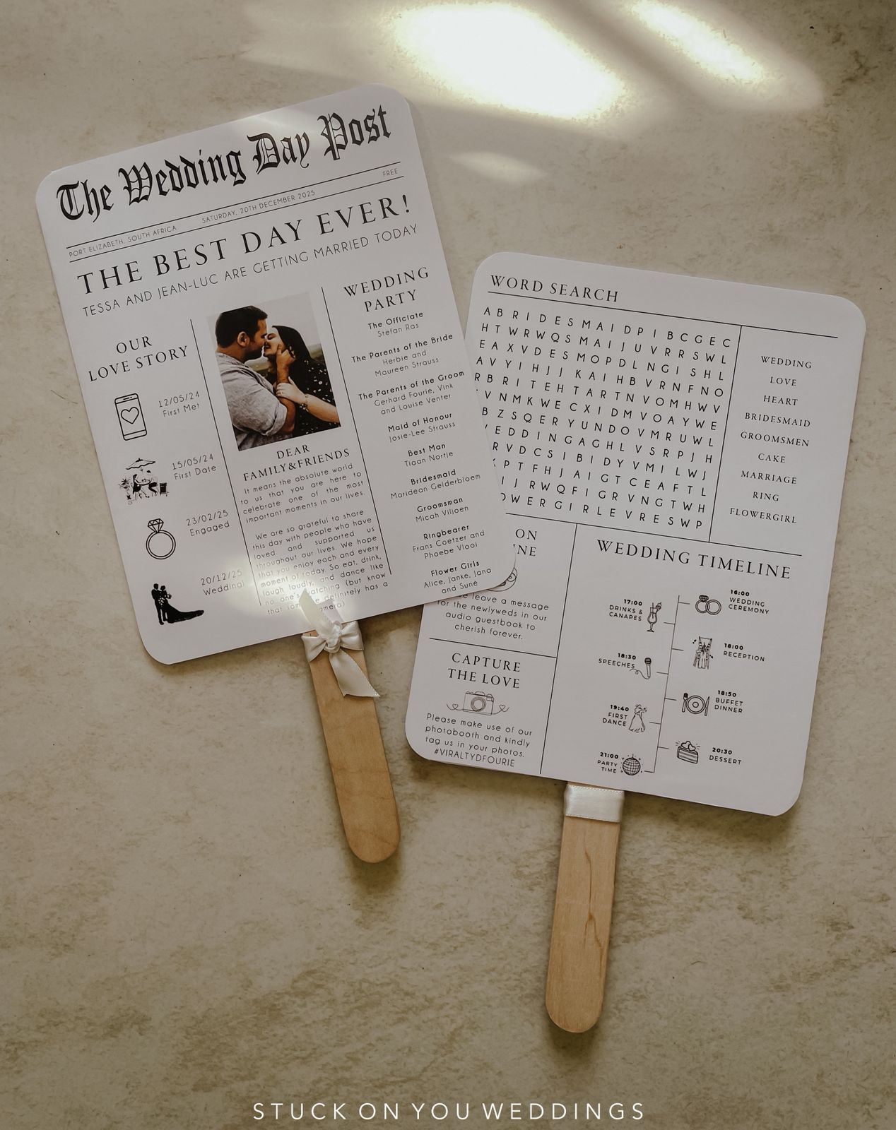 Newspaper Paddle Fan Program
