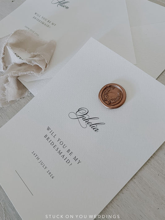 Bridal Party Proposal Cards