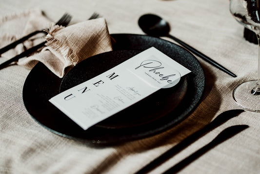 Name Meaning Monochrome Menu Set