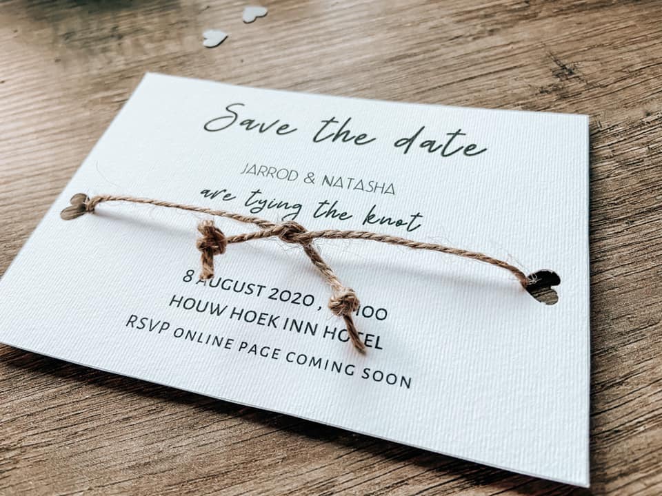 Tying The Knot Invitation Set - Style Natasha