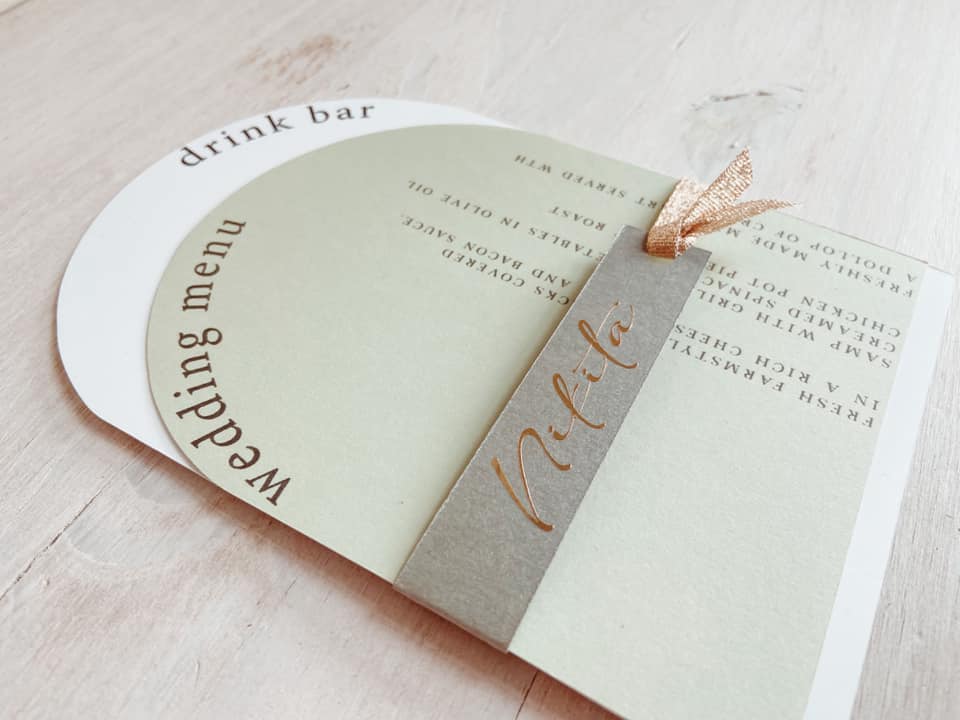 Double Arch Colour Menu