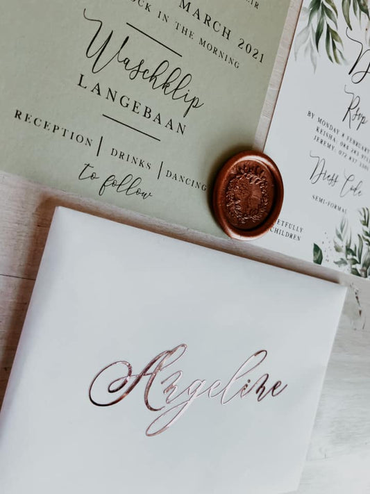 Greenery Invitation Set - Style Keisha