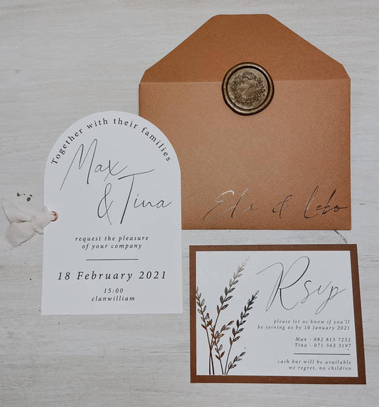 Bohemian Dreams Invitation Set