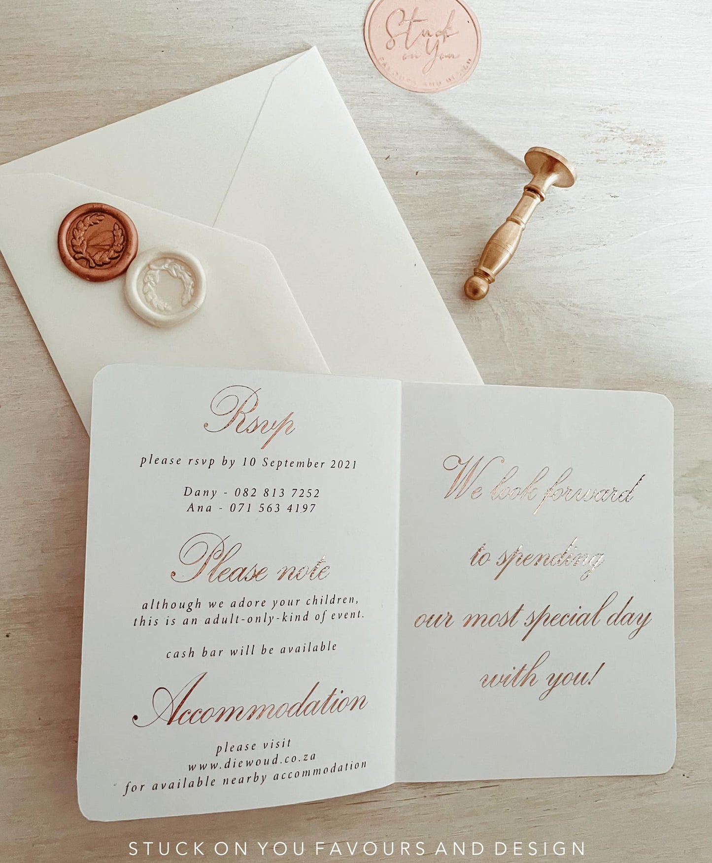 Passport Invitation Set
