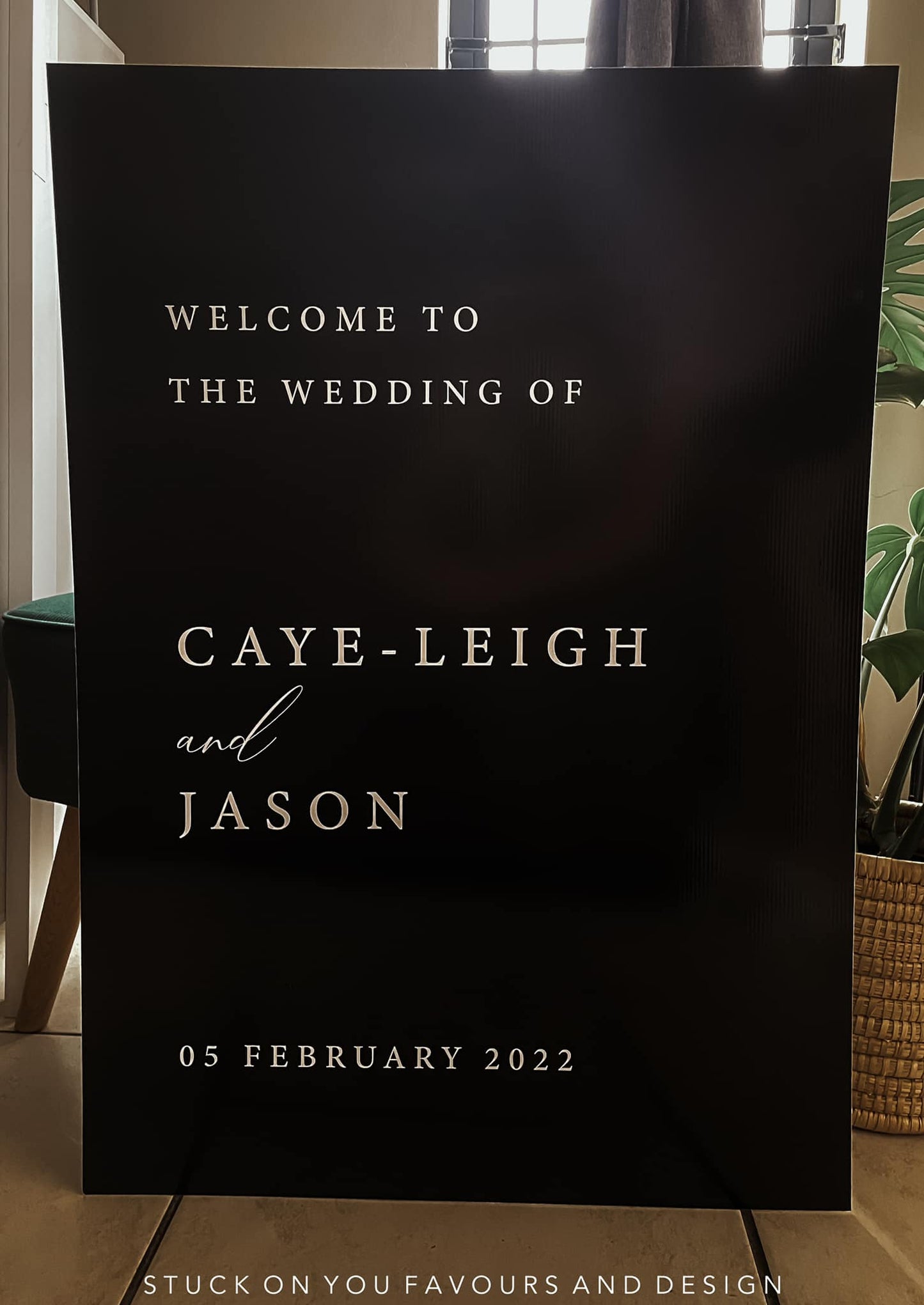 Foamboard - Welcome Board