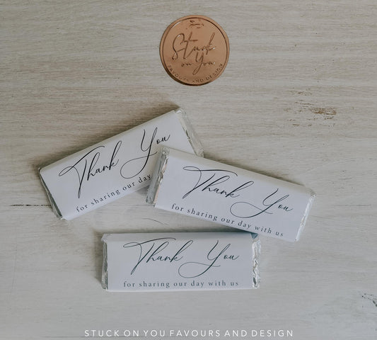 Personalised Kit Kats - Wedding Favours