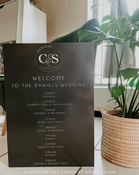 Foamboard - Program Board