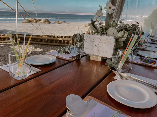 Kids Table Only - A5 Acrylic Table Talker