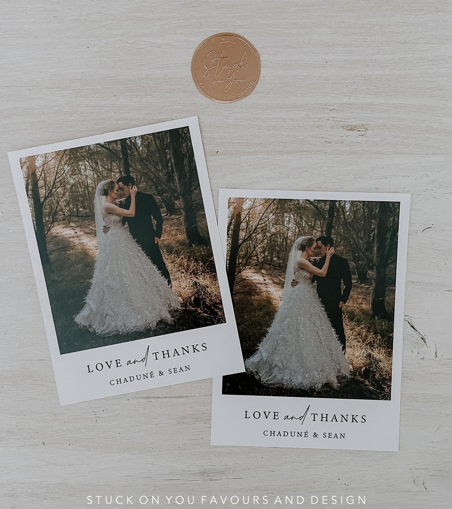 Post-Wedding Thank You's