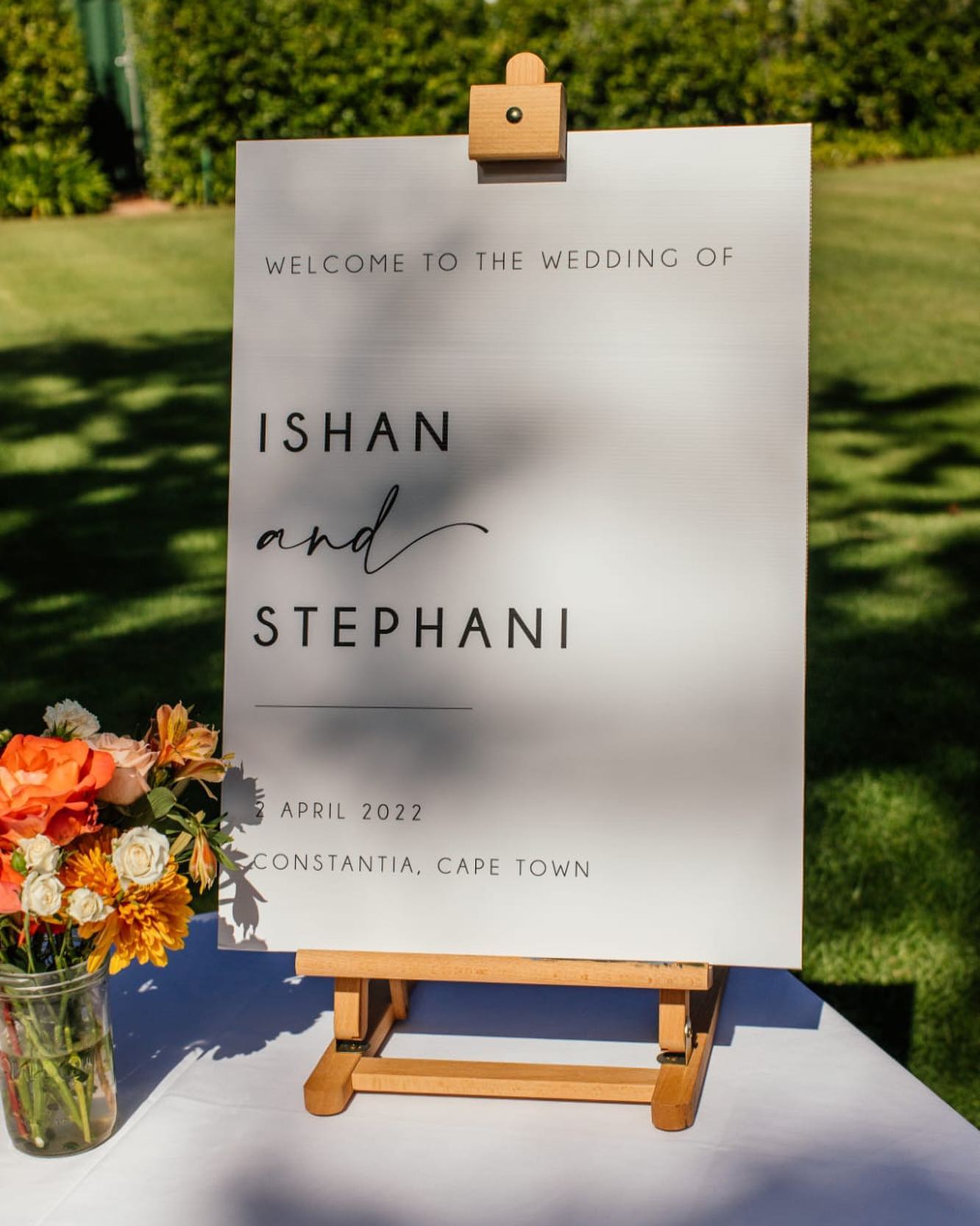 Foamboard - Welcome Board