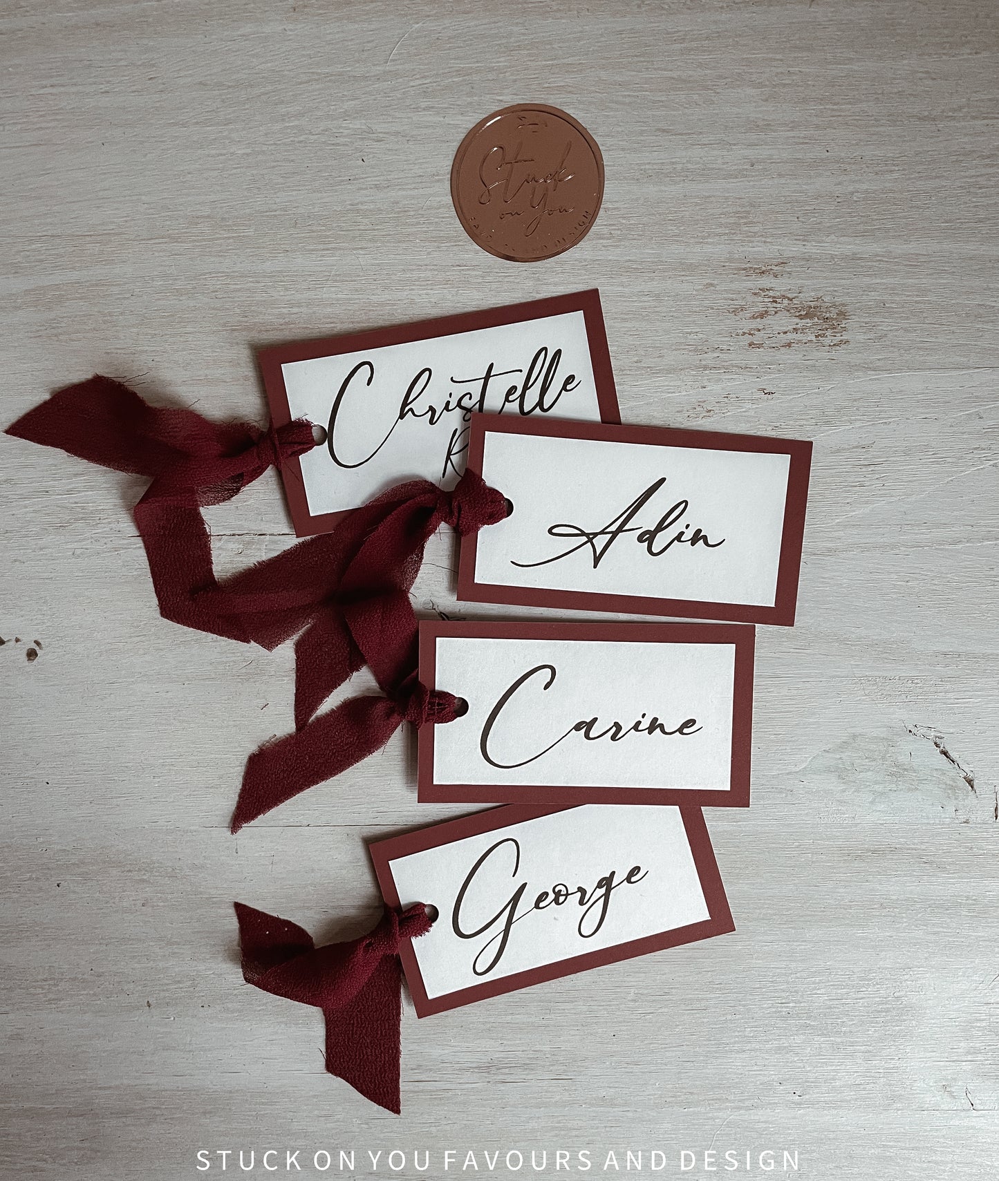Basic Ribbon Place Cards