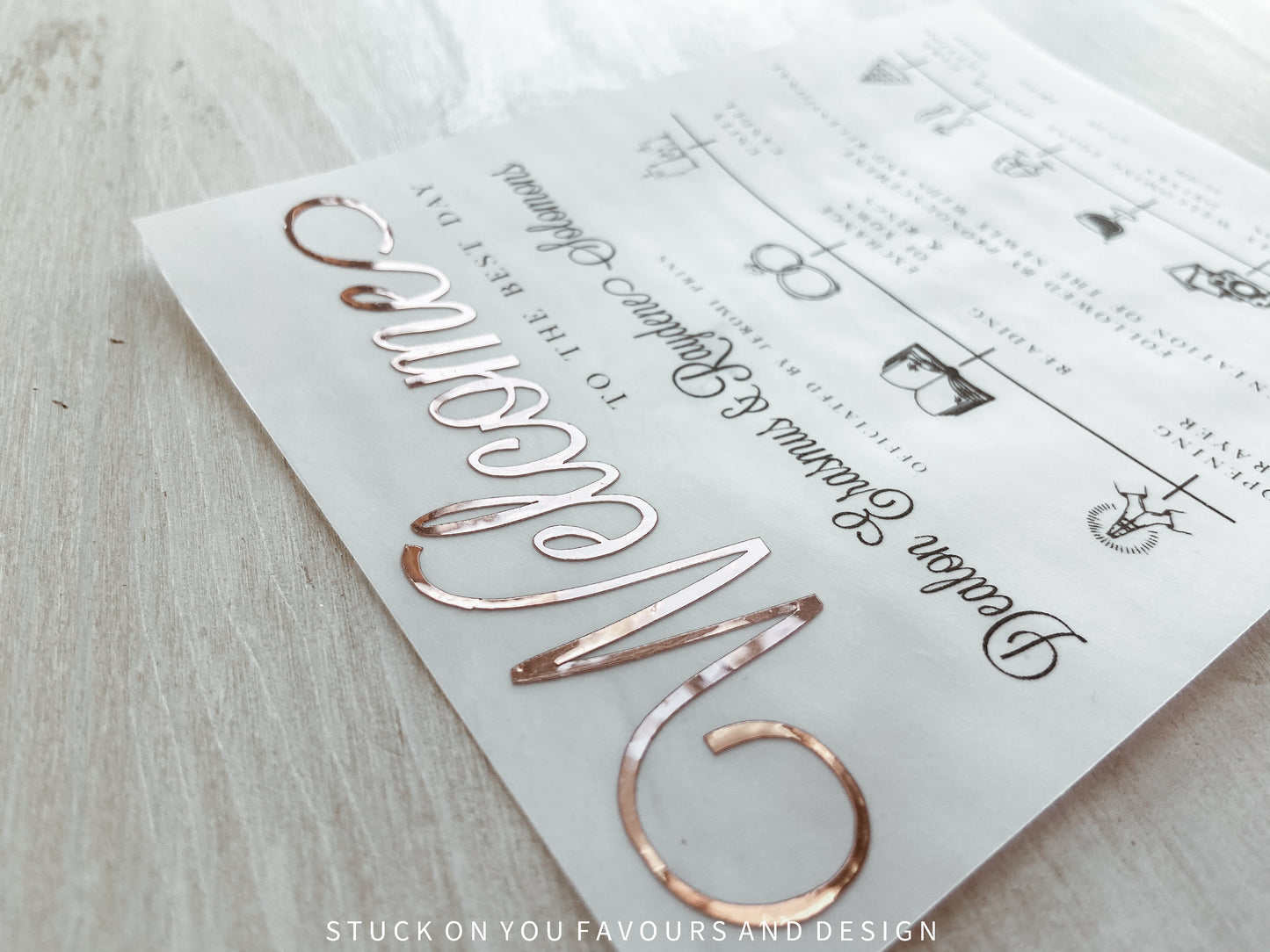 Portrait Postcard Vellum Program