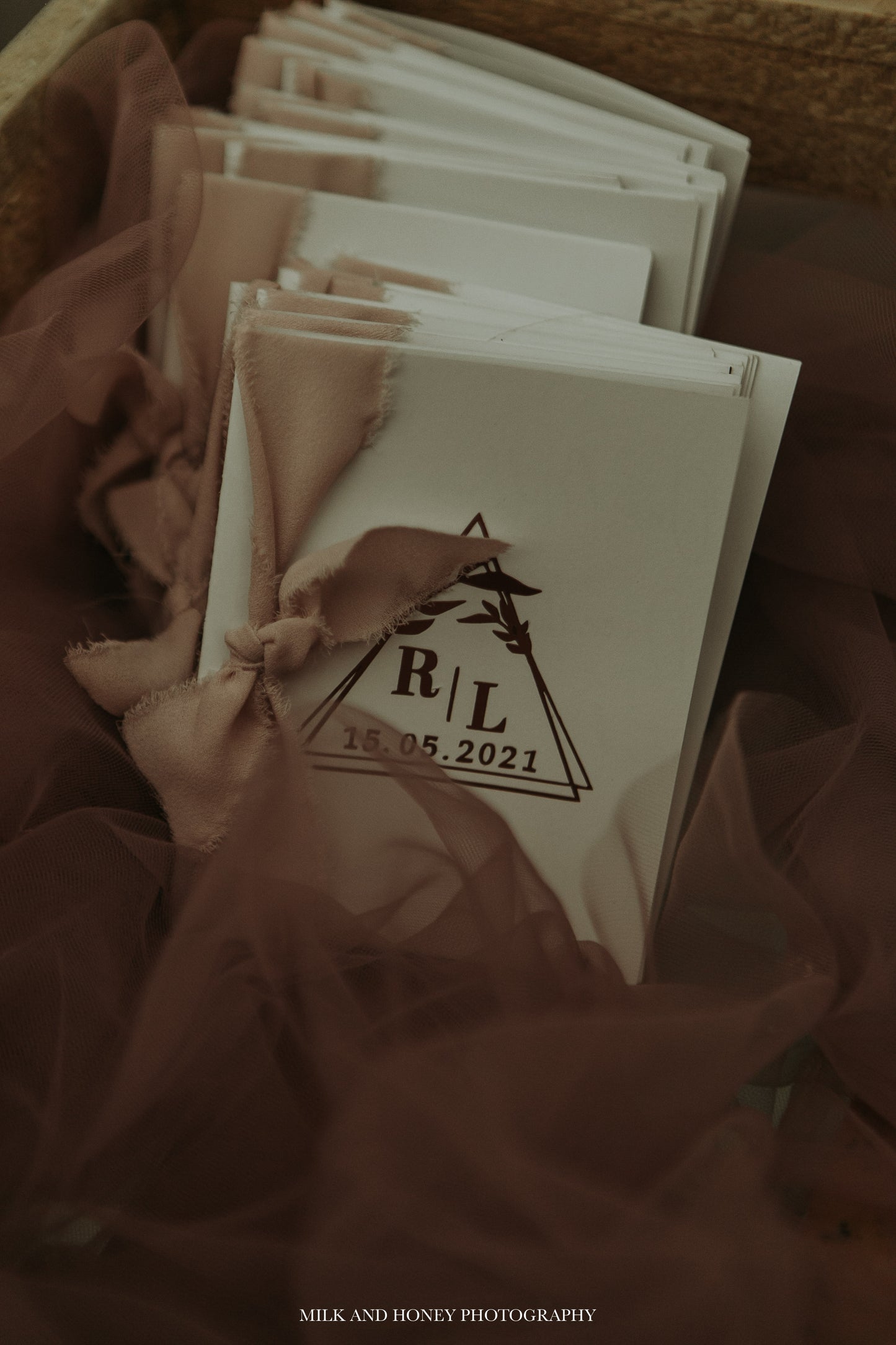 Chiffon Monogram Booklet Program