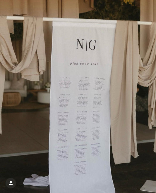 Fabric Seating Signage