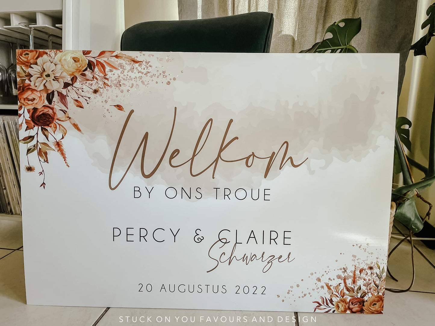 Foamboard -  Welcome Board