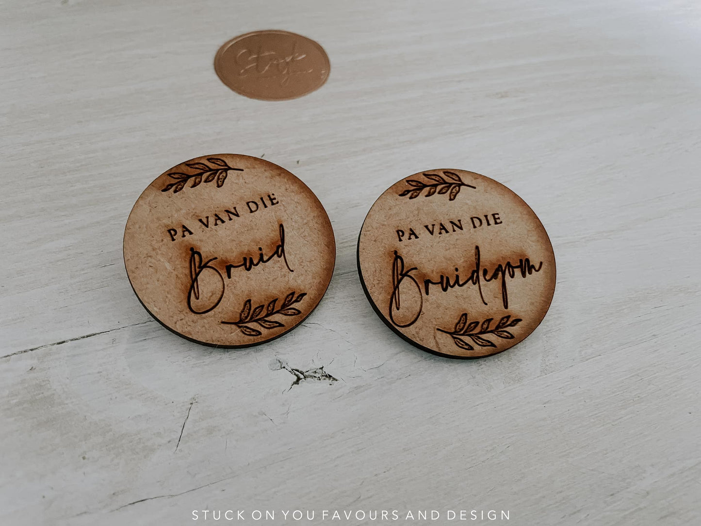 Personalised Lasercut Badges