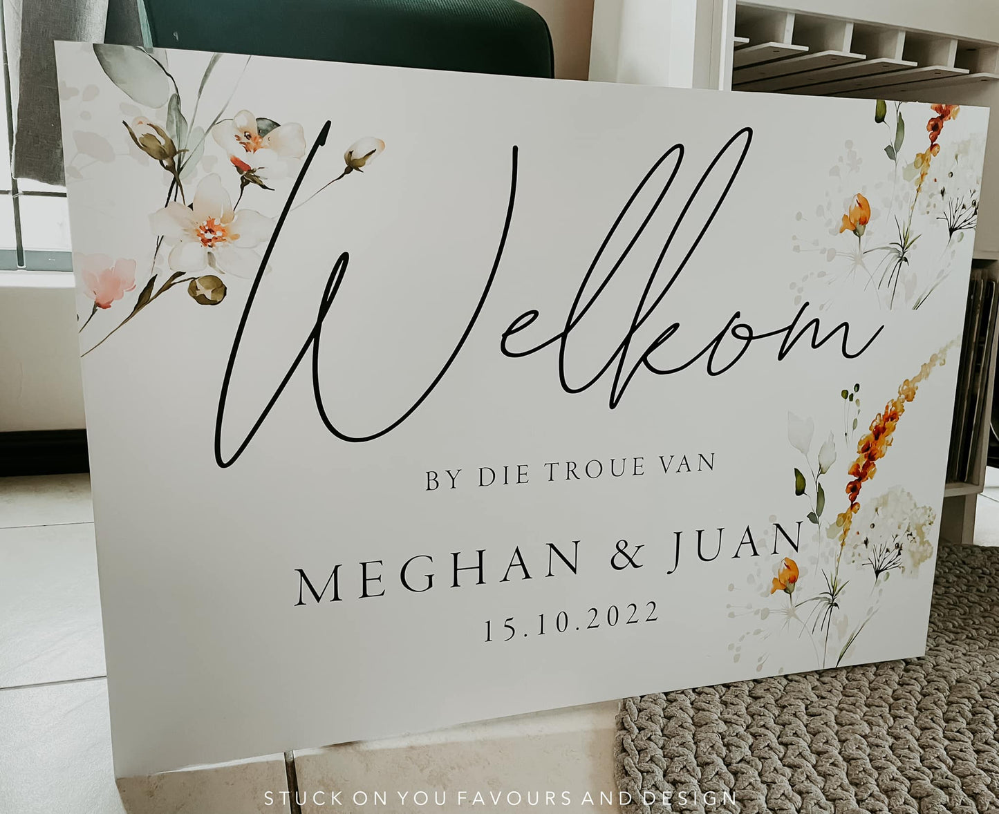 Foamboard -  Welcome Board