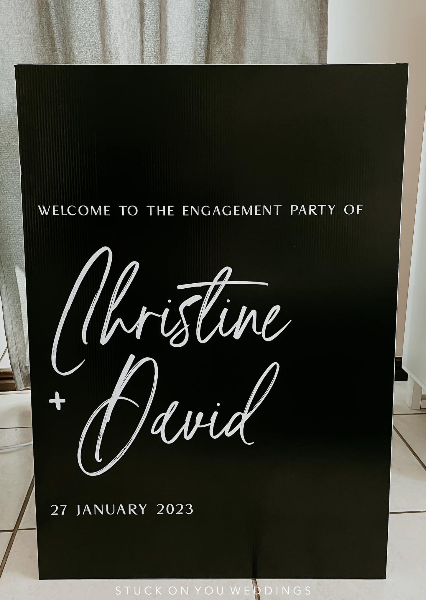Foamboard -  Welcome Board