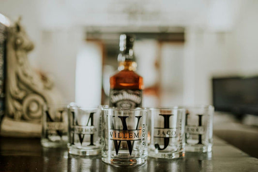 Bridal Party Whiskey Tumblers