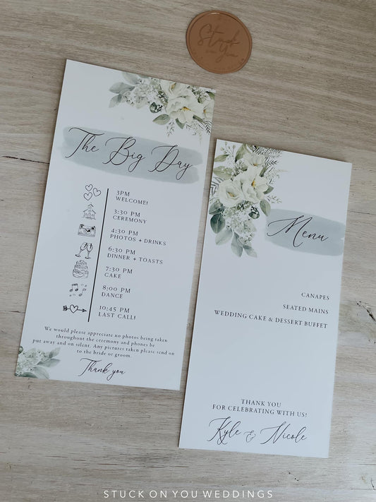 Double Sided DL Menu