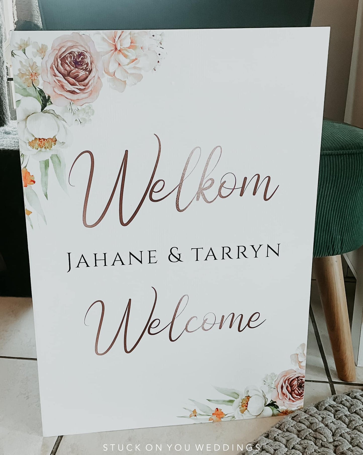 Foamboard -  Welcome Board