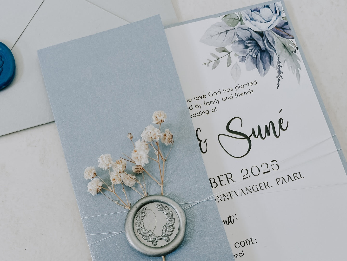 Style Suné - Invitation Set (Custom Colours)