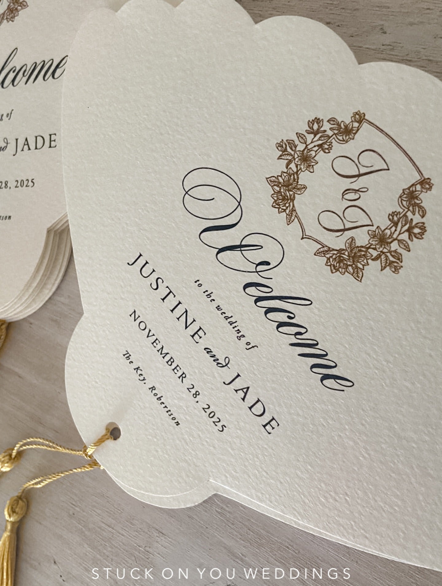 Luxury Vintage Textured Fan Program