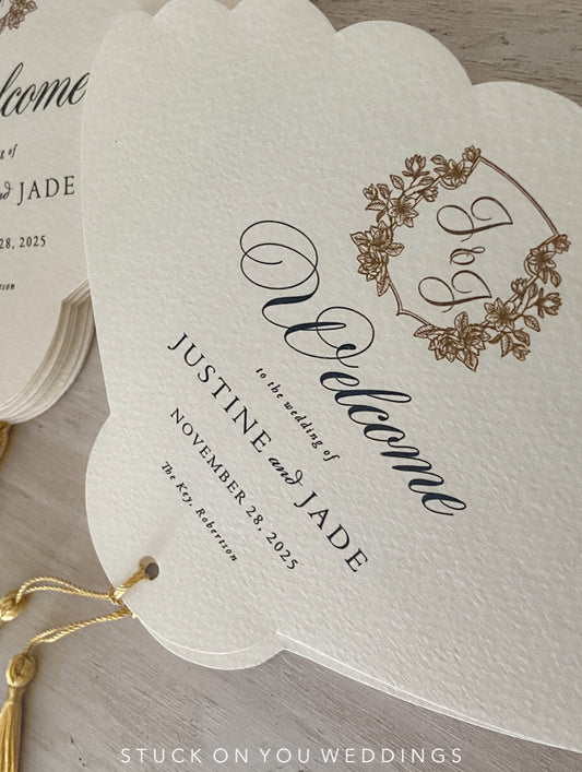 Luxury Vintage Textured Fan Program