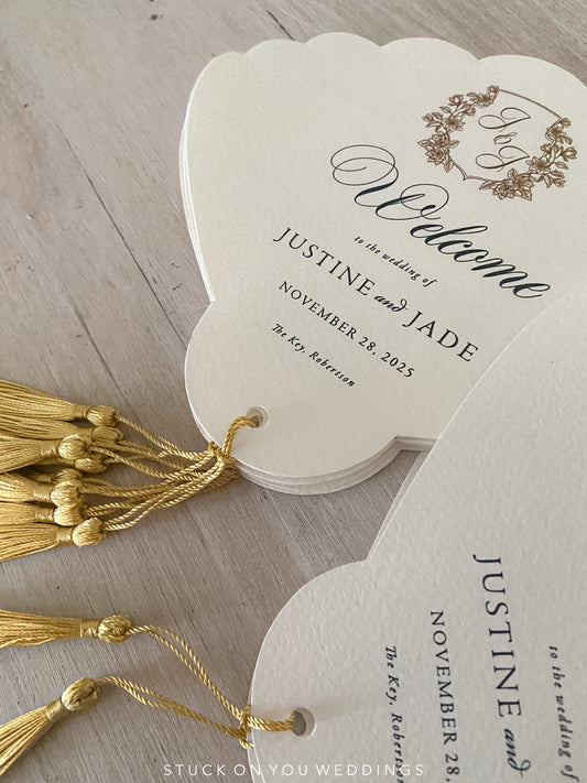 Luxury Vintage Textured Fan Program