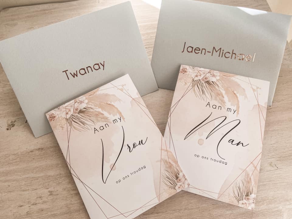 Wedding Couple Card Set
