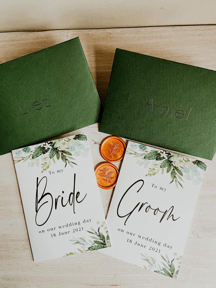 Wedding Couple Card Set