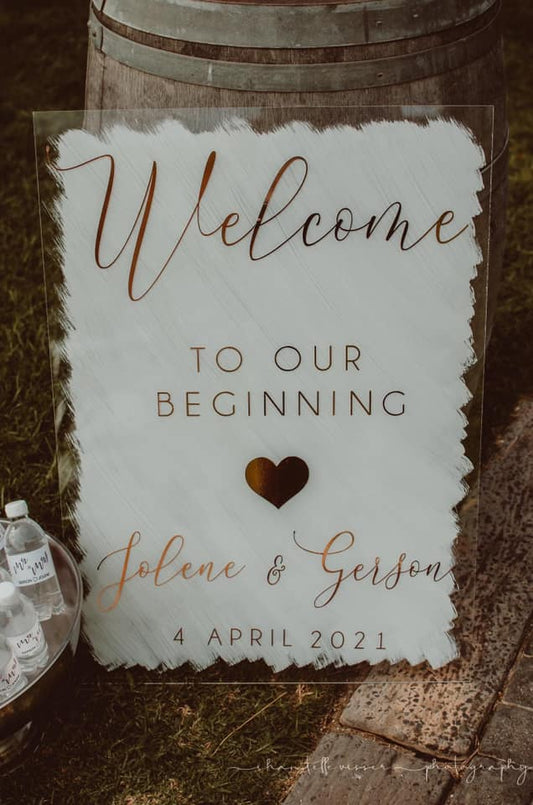 Acrylic Welcome Boards