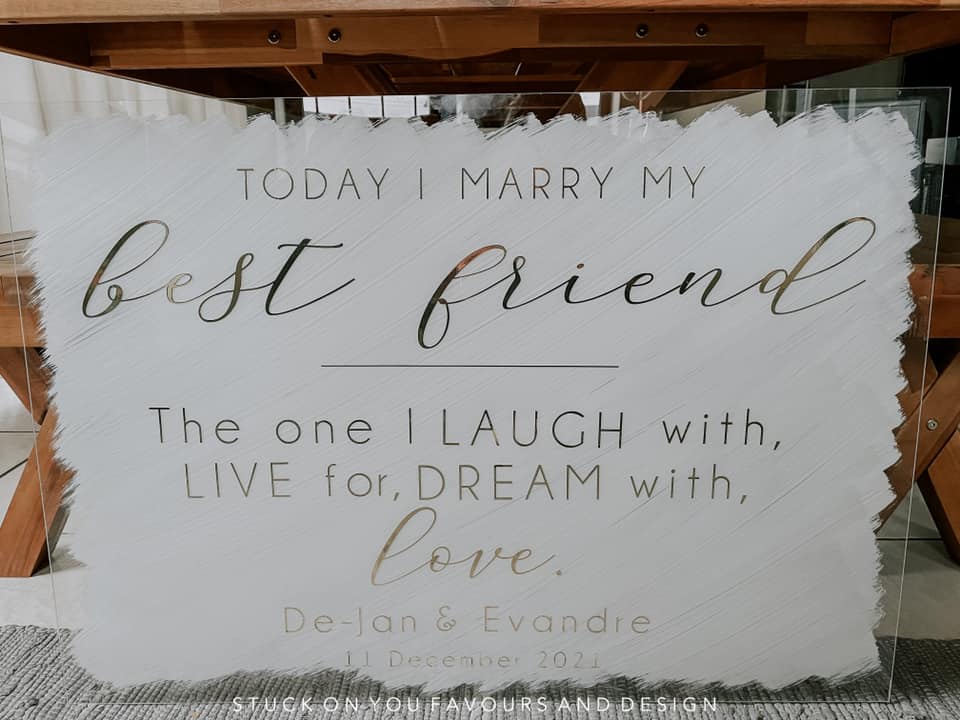 Acrylic Welcome Boards