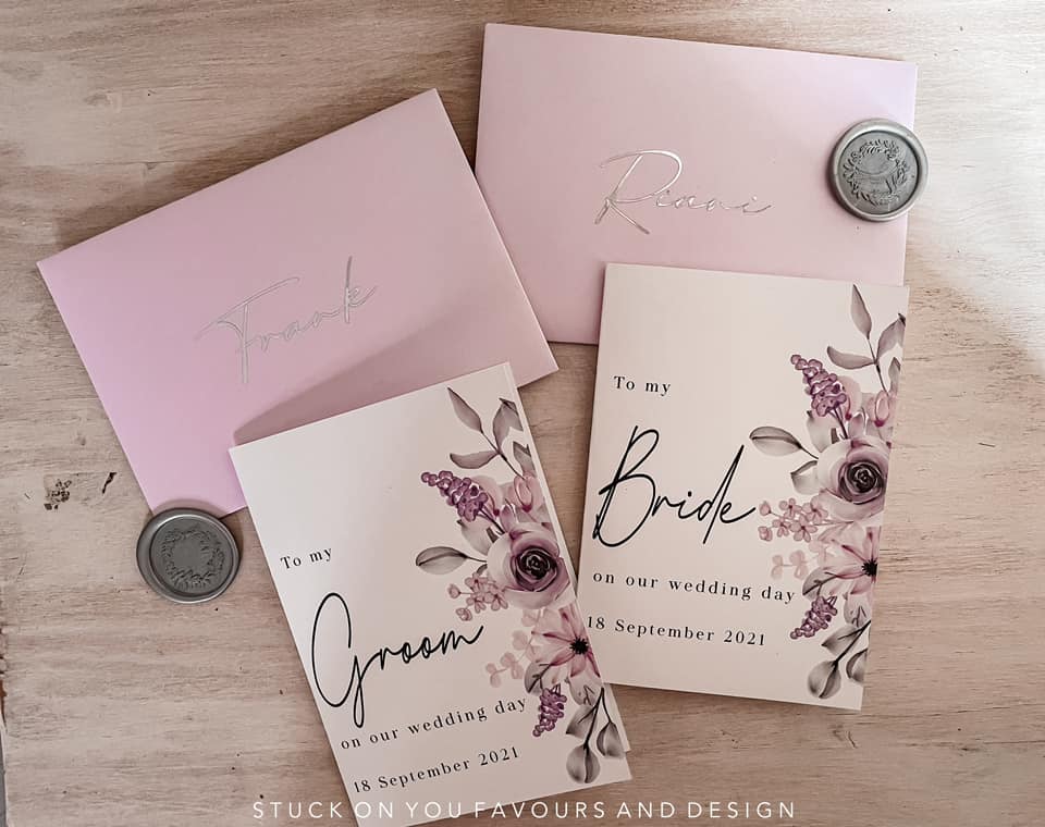 Wedding Couple Card Set