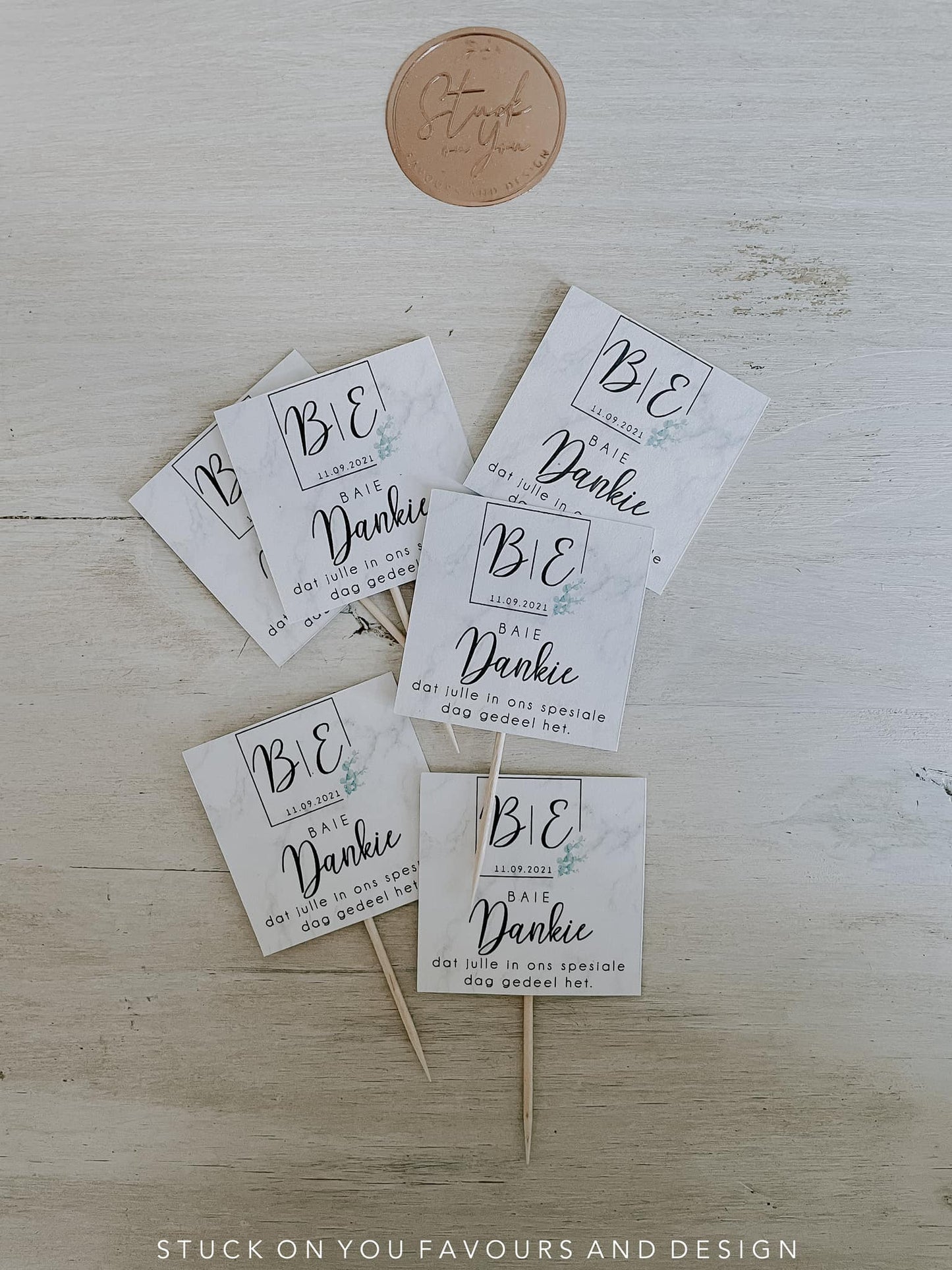 Custom Stick Tags