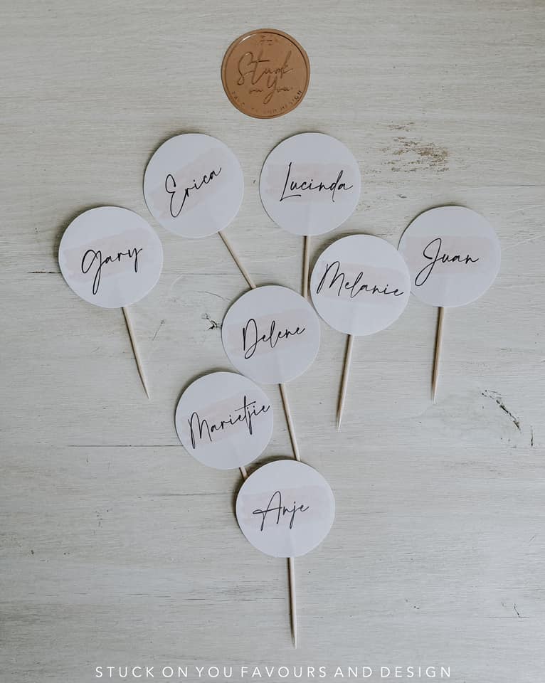 Custom Stick Tags