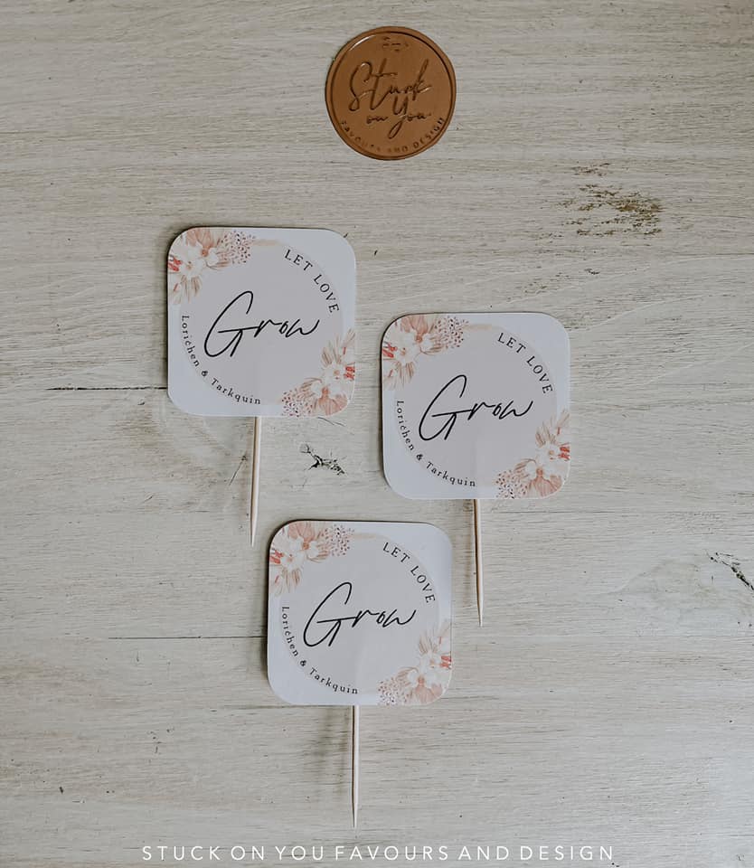 Custom Stick Tags