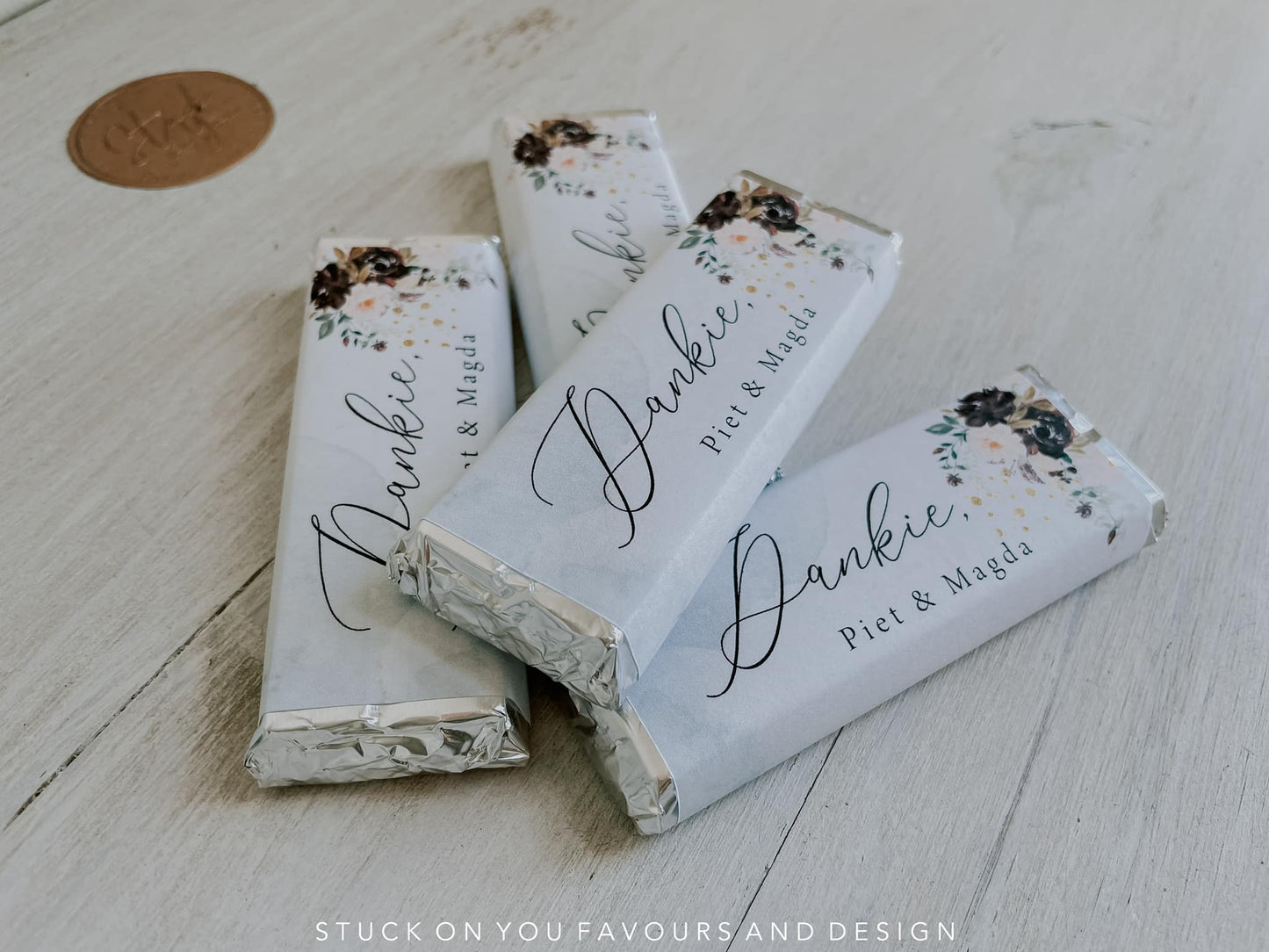 Personalised Kit Kats - Wedding Favours