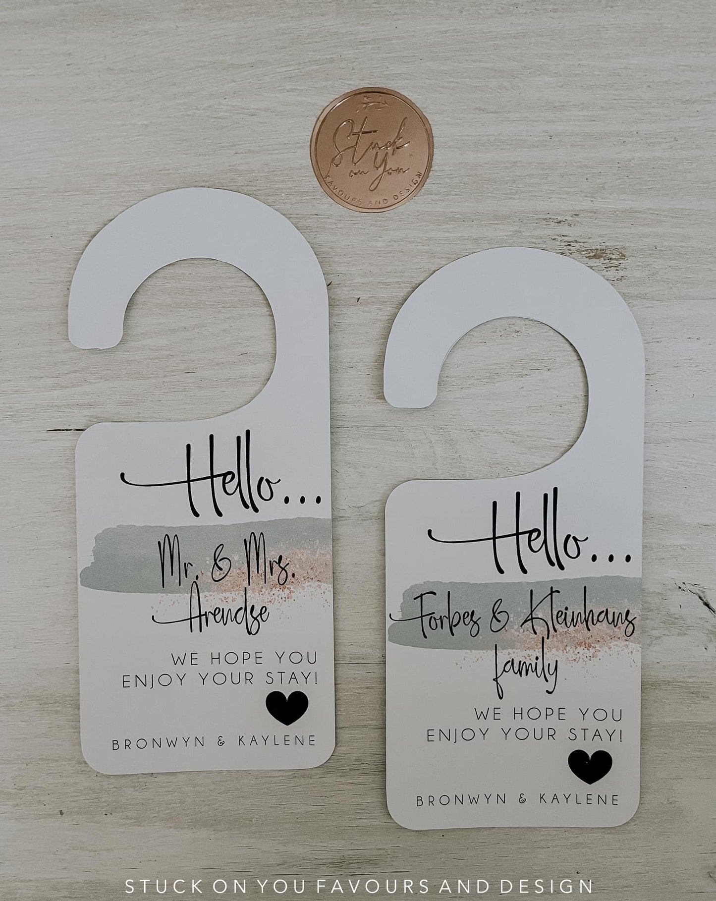 Guest House Door Hanger