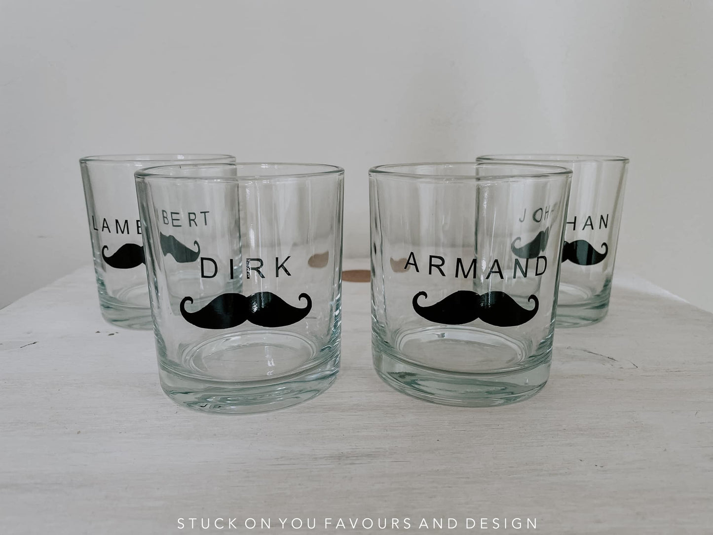 Bridal Party Whiskey Tumblers