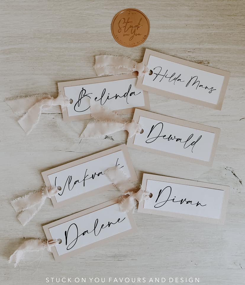 Basic Ribbon Place Cards