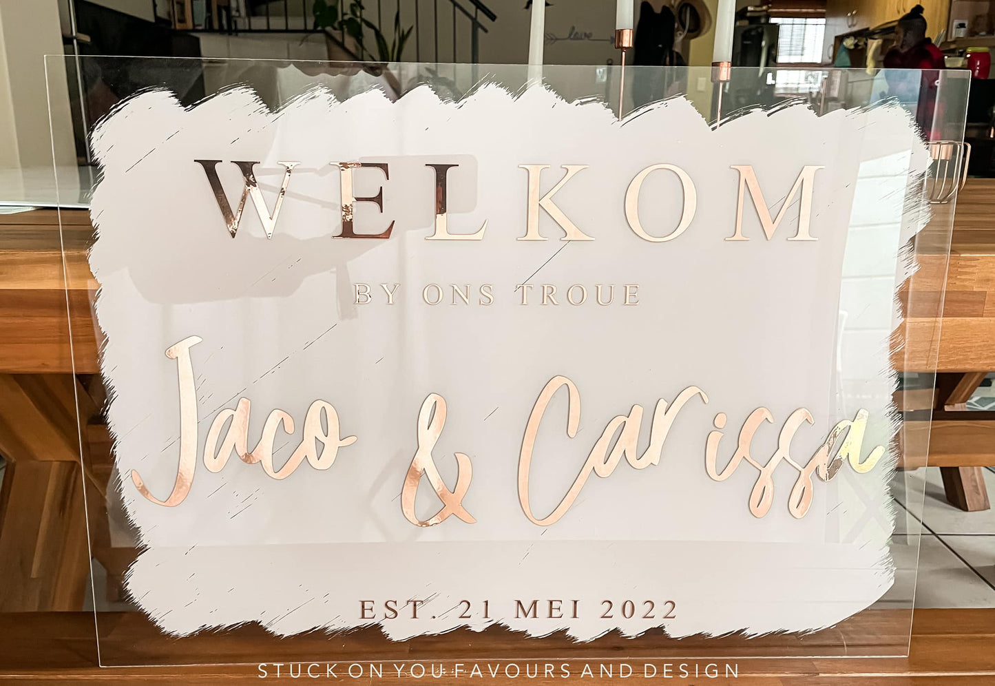 Acrylic Welcome Boards
