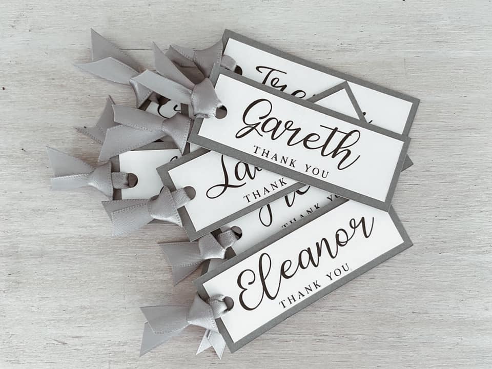 Basic Ribbon Place Cards