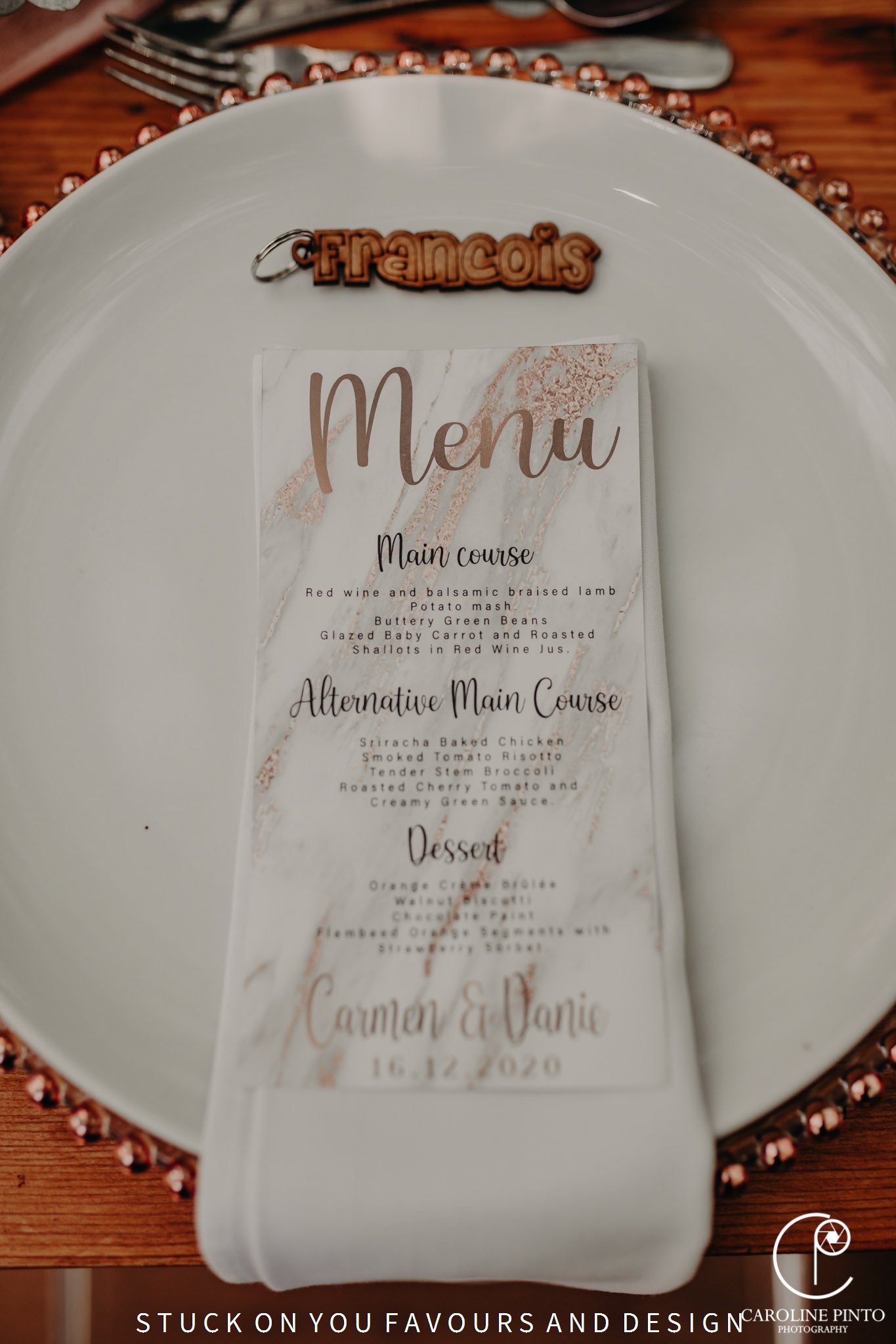 Marble Menu DL