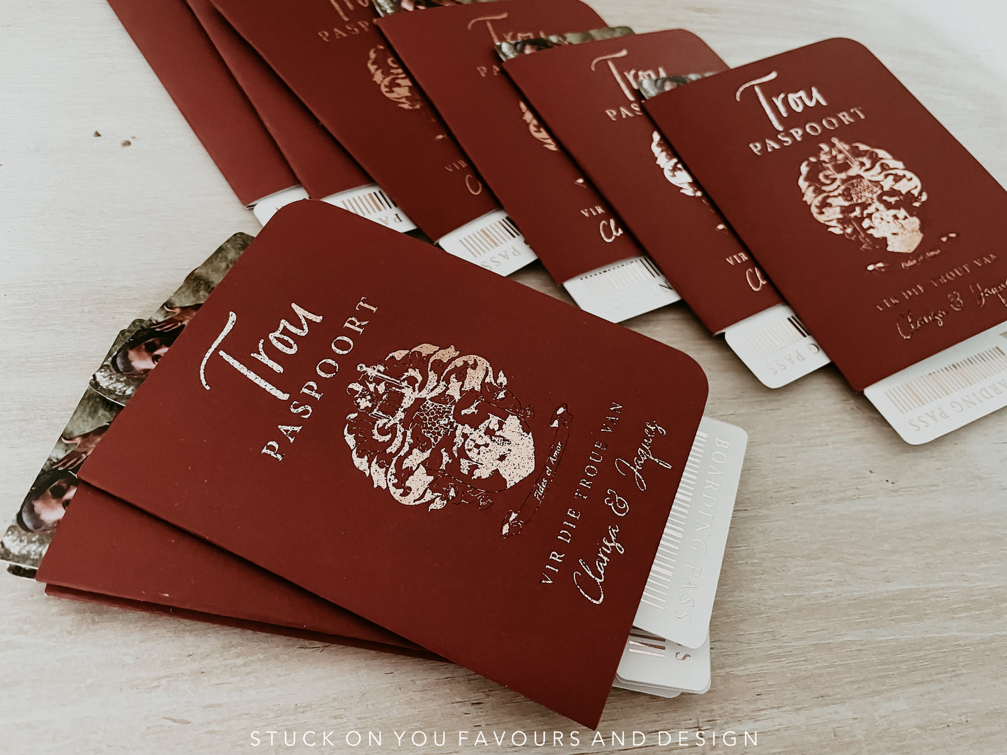 Passport Invitation Set