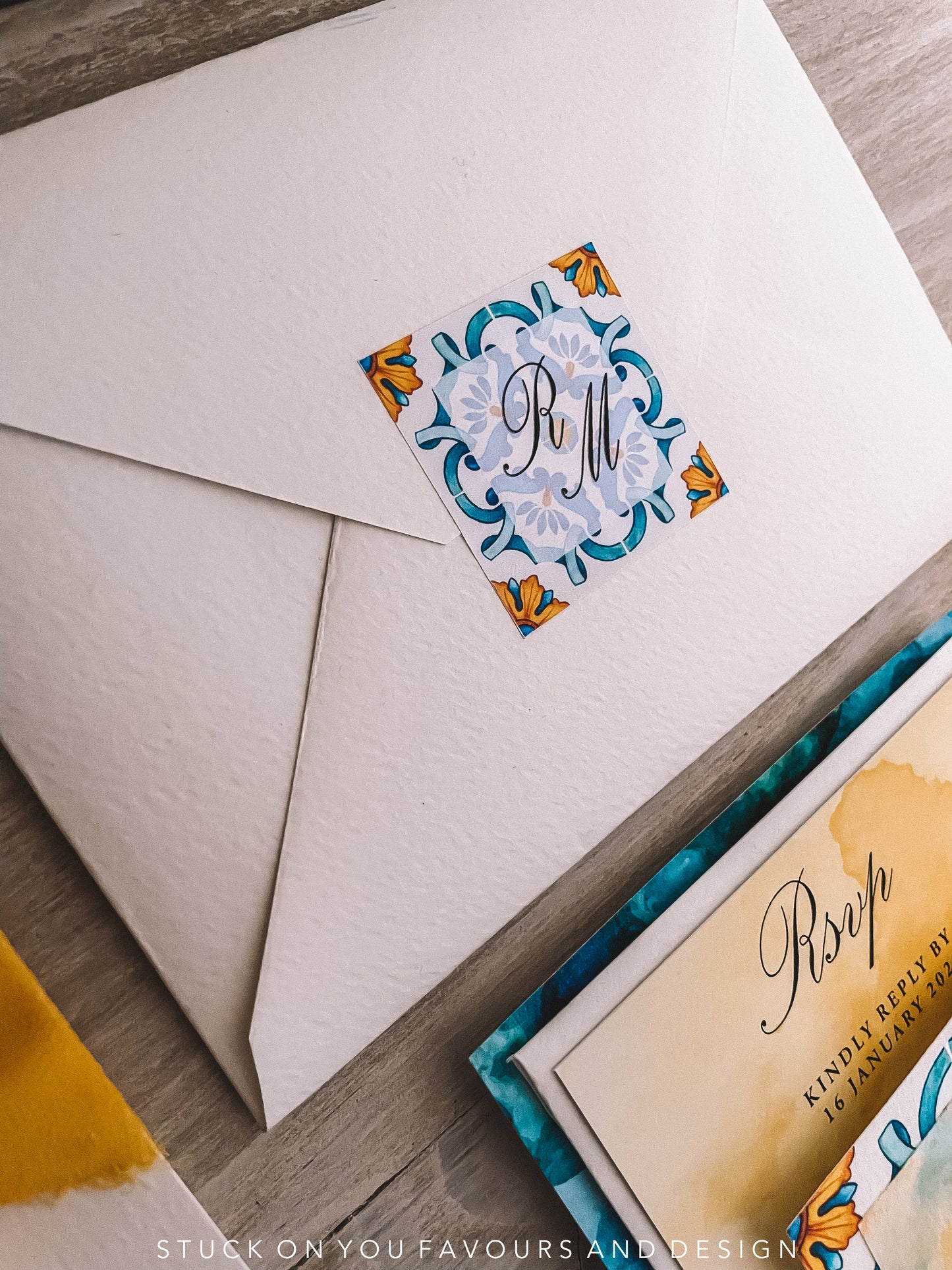 Cicilian Themed Invitation Set