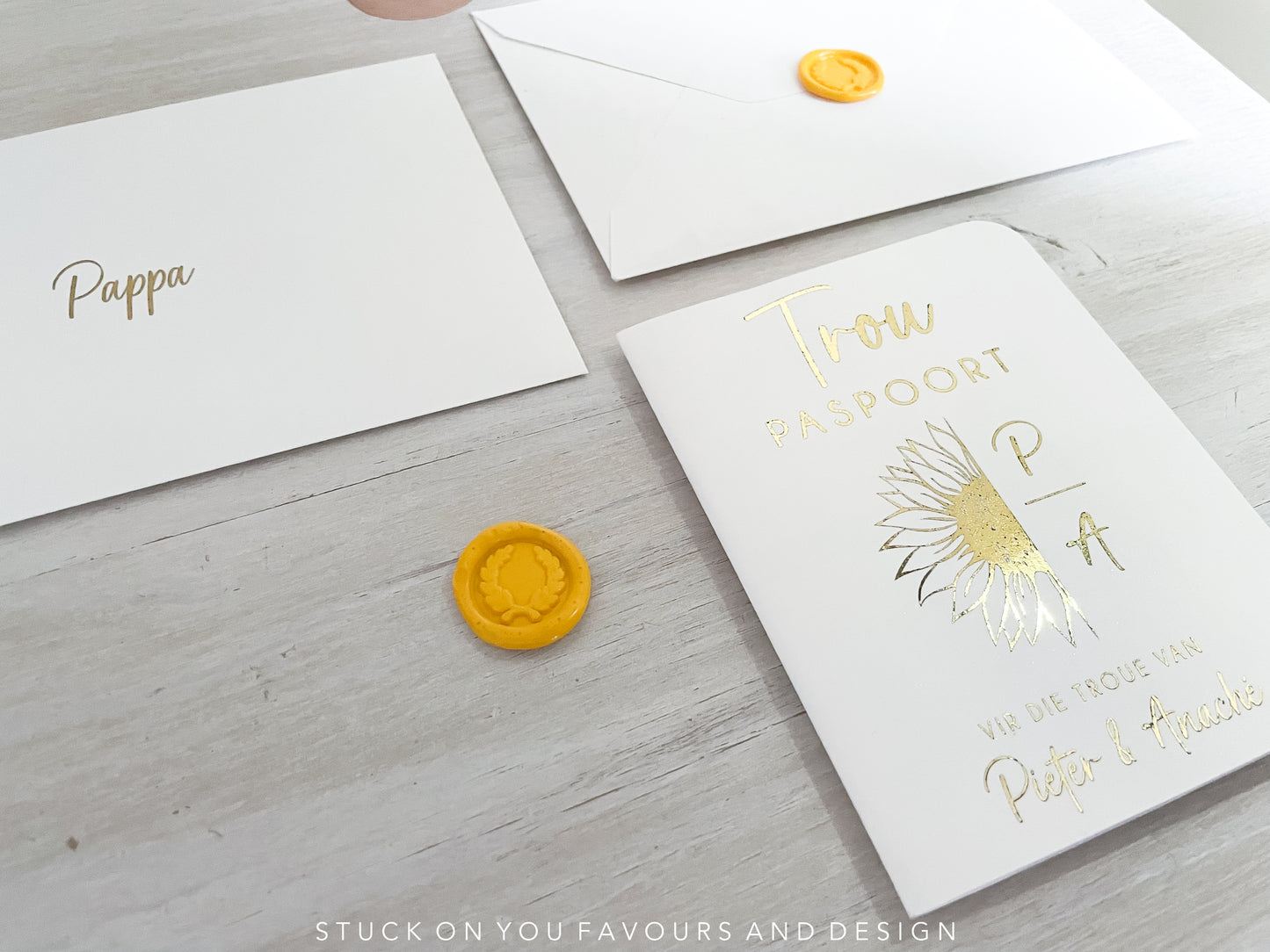 Passport Invitation Set