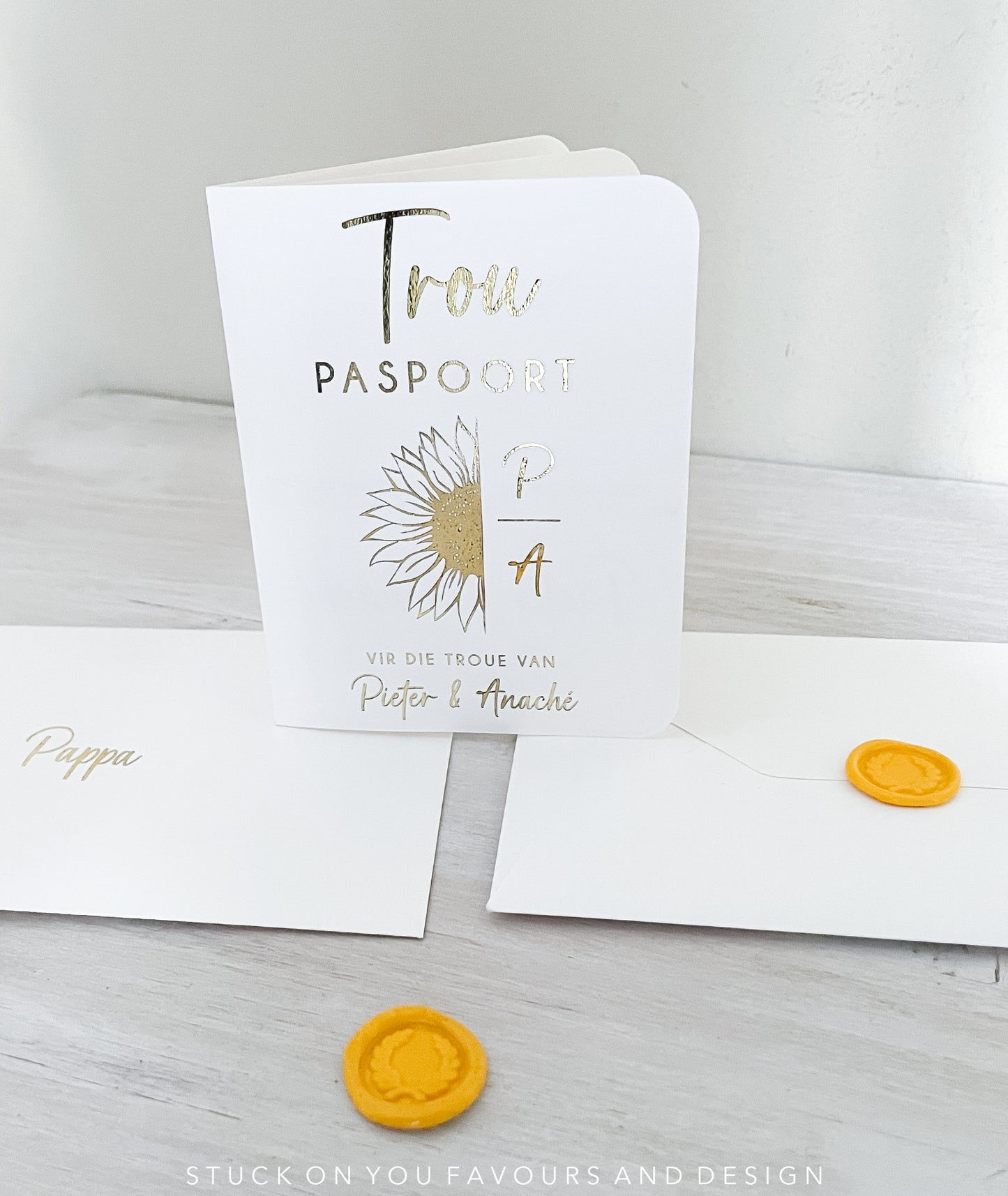 Passport Invitation Set
